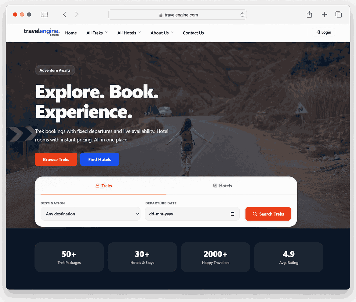 Travel and Hotel Booking Dashboard